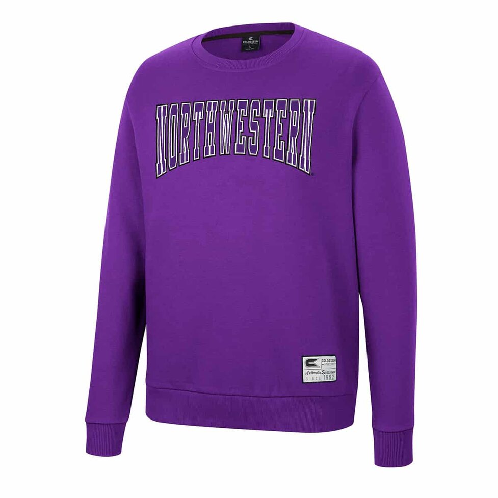Northwestern Wildcats Crewneck Sweatshirts | Campus Gear Online